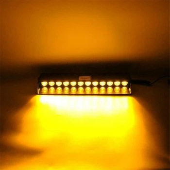 

Car Windshield LED Strobe Light Flashing Dash Urgent Lamps Amber Warning 12V Signal Lamp Lighting Accessory