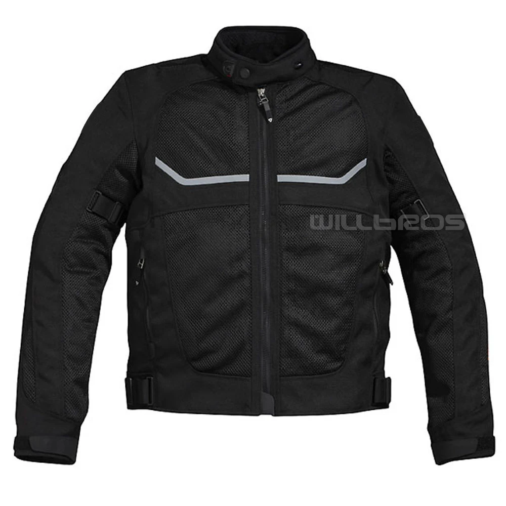 

Textile Jacket Motocross Automotive Scooter Mountain Bicycle Sports Black Jackets With Protection
