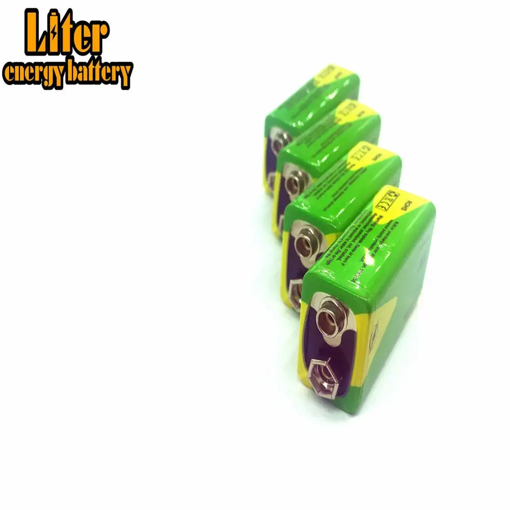 Low price high quality 9V 1200mAh rechargeable battery for instruments Ni-MH battery packs For Toys Smoke lithium ion battery