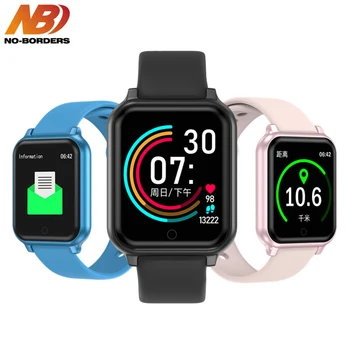 

2020 T70 Smart Watch Men Women Smart Band Heart Rate Monitoring B57 Plus Women Smartwatch Fitness Tracker Bracelet PK IWO 10 B58