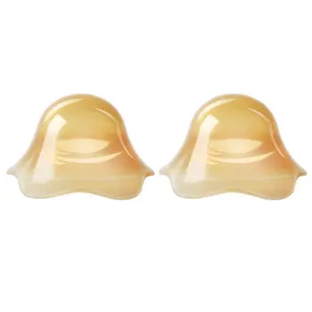 

2Pcs Nano Silver Silicone Nipple Corrector Petal-Shaped Extractor Suction Device