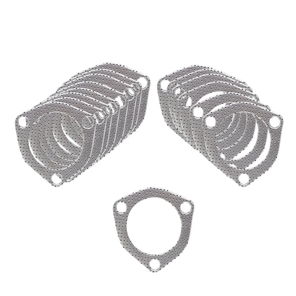 Exhaust Gasket 2.5 Inch Vehicle Pipe Exhaust Gaskets Car Metal Seal Gasket Car Accessories Auto Tools автомобильные товары