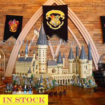 

16060 Lepinblocks H warts Castle 71043 6020pcs Potter Magic School Model Building Blocks Bricks Movie 39170 1192 11025 83037