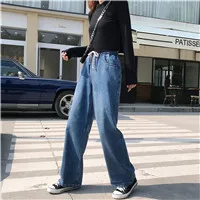 Шикарные Ретро свободные прямые джинсы для мамы винтажные рваные с высокой талией Свободные повседневные джинсы Уличная Harajuku джинсы для женщин в стиле бойфренд