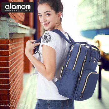 

German alamom New Style Diaper Bag Large Capacity Multi-functional Mother And Child Lightweight Nursing Backpack Waterproof Dura