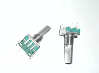 

5pcs/lot Taiwan production switch EC11 20 pulse with button rotary encoder digital potentiometer audio coding