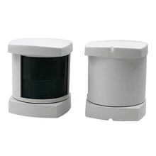 Морской Лодка RV боковой навигационный свет красный зеленый светодиодный свет 12 В