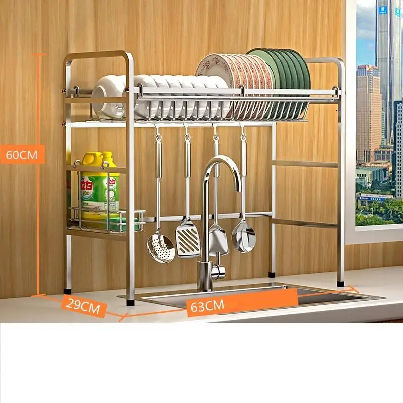 Аксессуары Организация раковина Keuken Malzemeleri нержавеющая сталь Cocina Organizador кухня