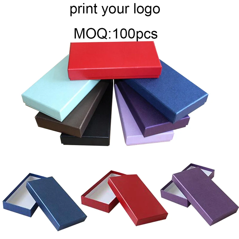 

5 pcs Custom gift box paper boxes With Lid Small Carton box Kraft Box Soap Candy Packing Black White Paper Boxes Packaging