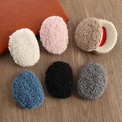 Windproof Winter Warm Fleece Thick Earmuffs Ear Warmers Ear Cover Bandless Ear Muffs