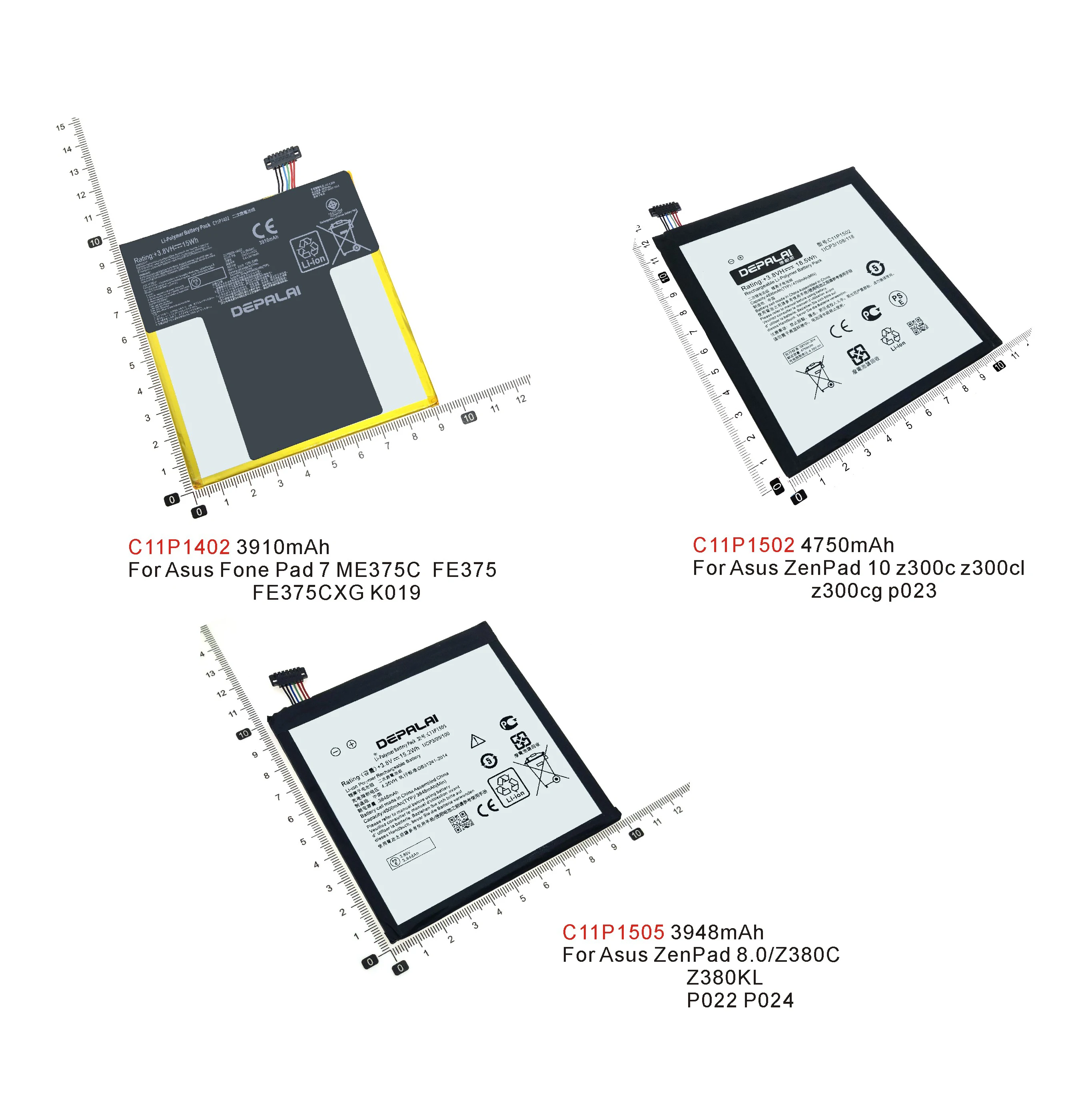 Аккумулятор C11P1402 C11P1502 C11P1505 для Asus Fone Pad 7 ME375C FE375CXG K019 ZenPad 10 z300c cl cg p023 8 0 Z380C KL P022 P024 |