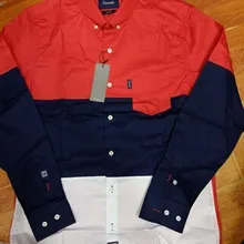 Мужская модная Повседневная рубашка с длинными рукавами, приталенная, мужская, деловая, Парковая, брендовая, мужская одежда