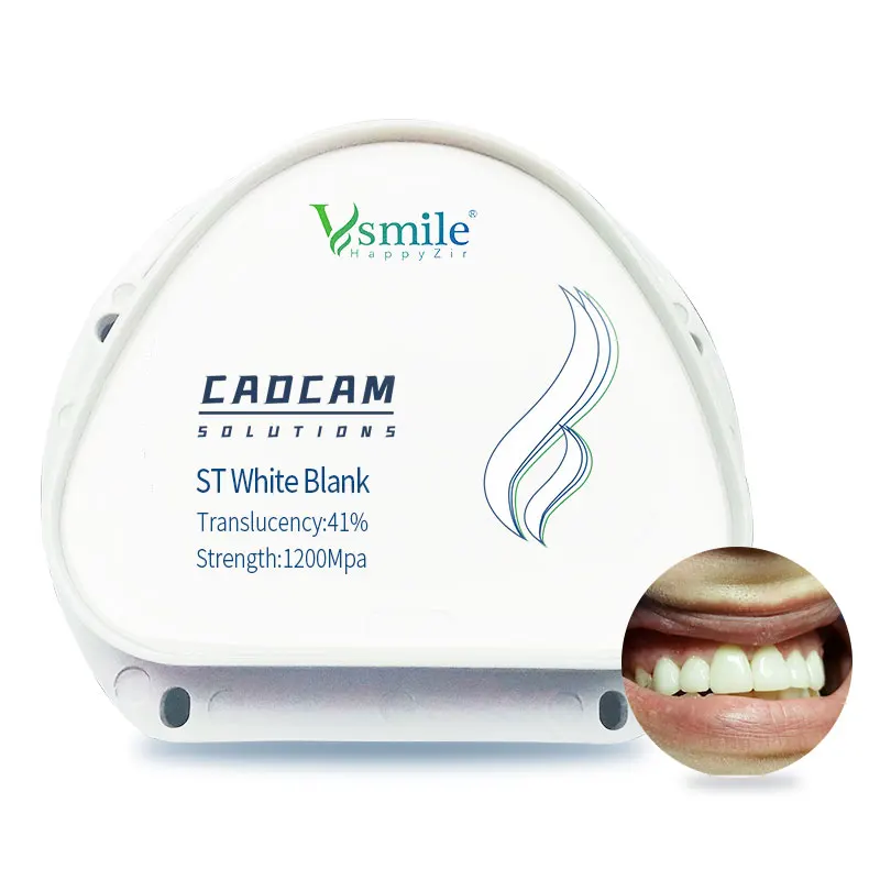 Vsmile Happyzir ST Суперпрозрачные 89 мм AG стоматологические циркониевые | Механическое оборудование и расходники -4000965443475