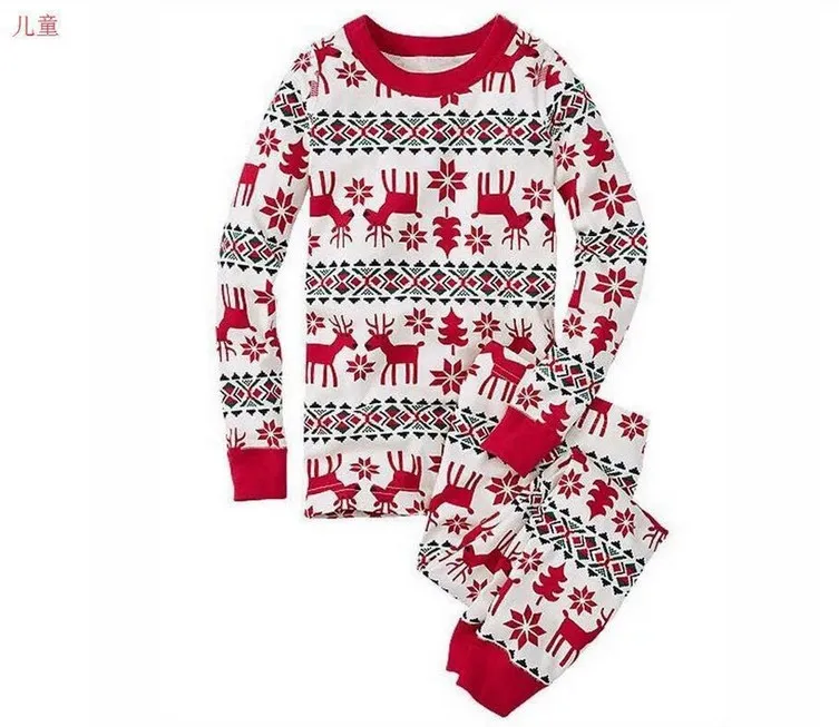 Семейный Рождественский пижамный комплект; одежда для всей семьи; Ночная одежда для взрослых и детей; Детский комбинезон с Санта-Клаусом; Одинаковая одежда для сна для всей семьи