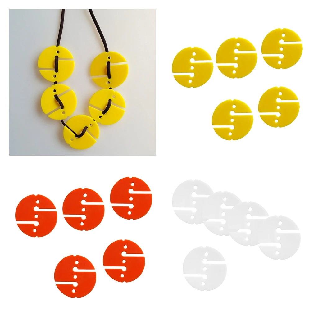 5 Pieces Replacement Round Dive Line Arrow Marker for Scuba Diving / Freediving / Snorkeling