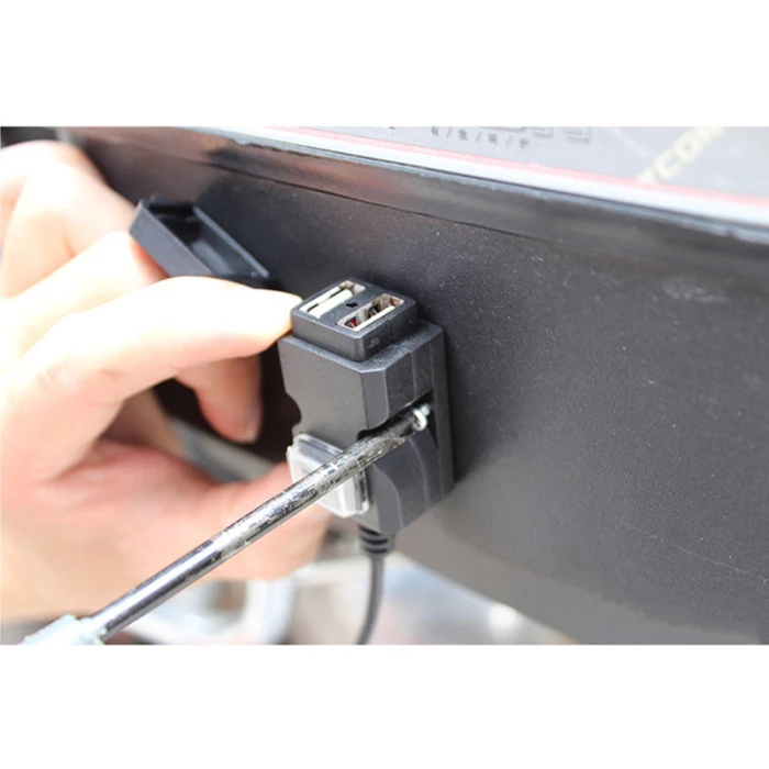 Мотоцикл телефон Duals-USB зарядное устройство водонепроницаемый адаптер питания розетка TD326