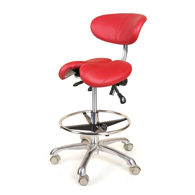 Dental Assistant Chair Ergonomic Dental Nurse Stool Jerry GHM 04