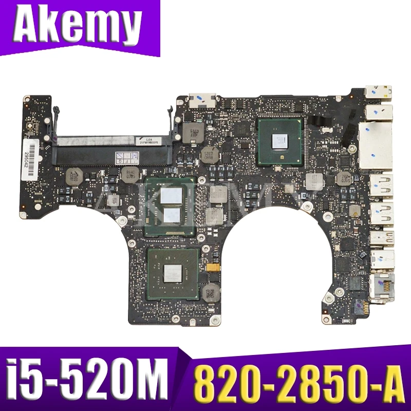 820-2850-A Laptop Moederbord Voor Apple Macbook A1286 2010 Originele Moederbord I5-520M 2.4 Ghz 820-2850-A Laptop Moederbord Voor Apple Macbook A1286 2010 Originele Moederbord I5-520M 2.4 Ghz