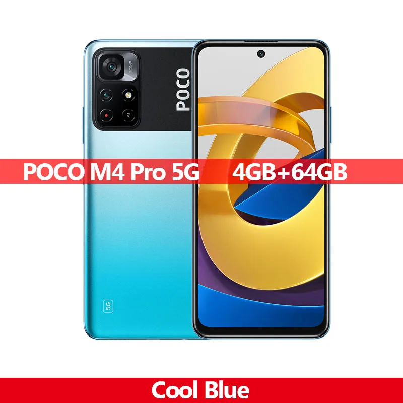 Tanie Wersja globalna POCO M4 Pro 5G NFC 4GB 64GB / sklep