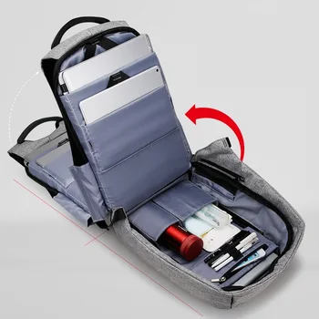 

15.6 inch Laptop Backpack Teenager Male Mochila USB Charging Anti Theft Backpack Travel Waterproof School Bag School Backpack