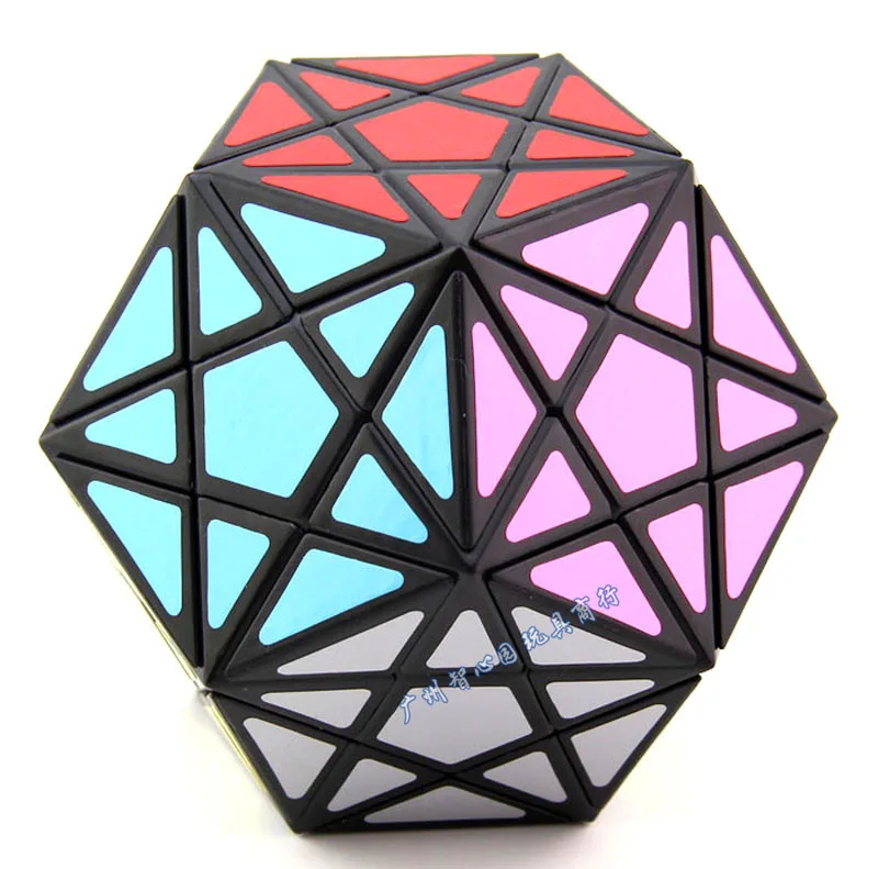 

Rubik's Cube It Corner Five Magic Cube Black And White with Pattern Mf8 Large Five Magic Cube Dragon Ball Special Shape Series I