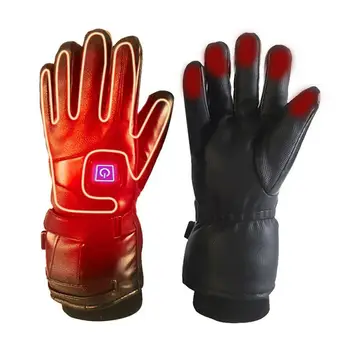 

Gloves Electric Battery Heated Gloves Sport Temperature Control Rechargeable For Motorcycle Hunting Winter Warmer
