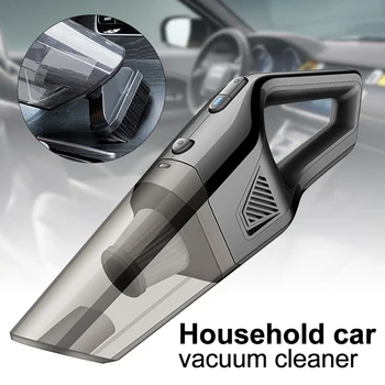

Single Touch Durable Lightweight Pet Hair Handheld Vacuum Slit Mouth Brus Debris Powerful Suction Corner Detachable Dust Cup