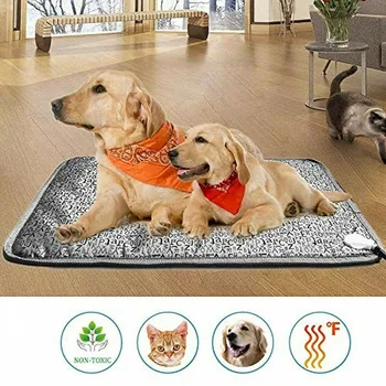 

Heated Pet Dog House Warm Waterproof Electric Heating Pad Bed Portable for Outdoor QP2