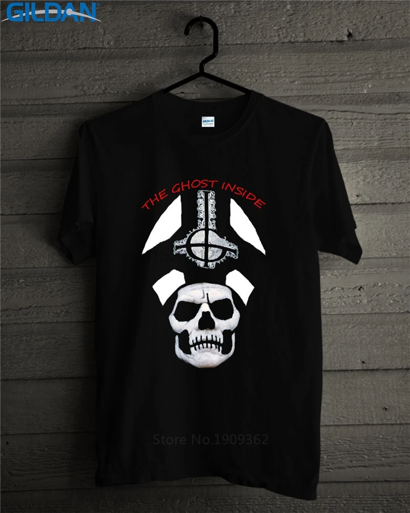 High Quality Tops Hipster Tees Crew Neck Short Sleeve The Ghost Inside Bc Band S - 3Xl Premium Tee Shirts For Men |