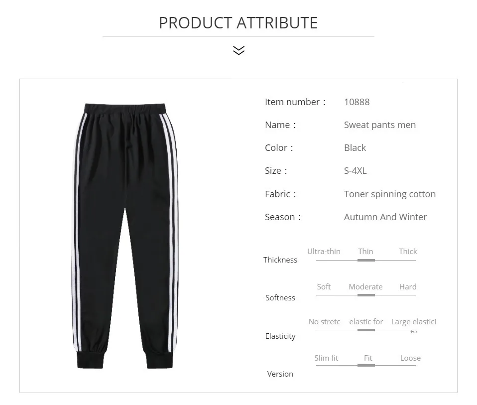Mens Pants Fashions Men Harajuku Style Plus Size Keep Warm Workout Pants Winter New Clothing Casual Cotton Black Trousers