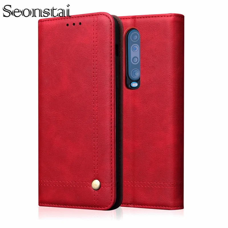 Роскошный тонкий кожаный чехол книжка в стиле ретро для XiaoMI RedMi Note5 8 10 Pro Note8T