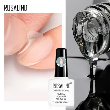 

ROSALIND Peel Off Base Coat Gel Nail Polish Soak Off UV For Gel Lacquer Design Of Nail Manicure Semi Permanent Extension Art