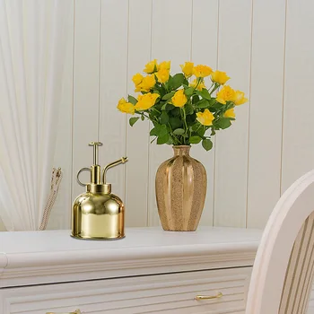 

Watering Spray Bottle Stainless Steel Misting Watering Spray Can Garden Plant Mister Pot for Home Plants Watering