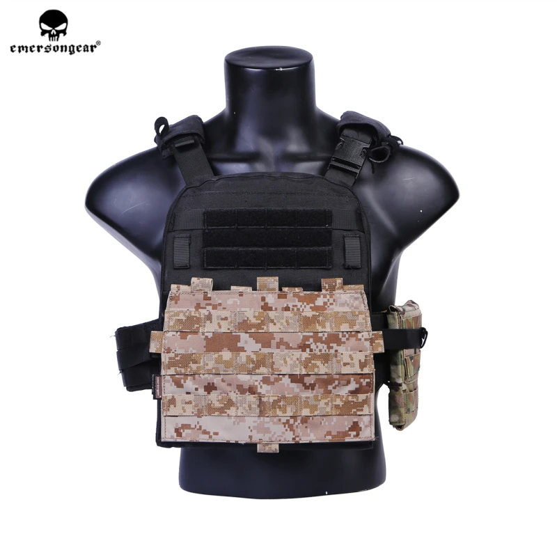 

Emersongear Detachable MOLLE Front Panel Tactical Hunting Airsoft Pack Modular Platebag For JPC2.0 AVS Vest Outdoor Nylon