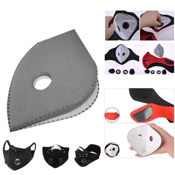 

1Pcs Activated Carbon PM2.5 Filters 5 Layers Filtration Exhaust Gas Anti Pollen Allergy Dust Mask Replacement Filter
