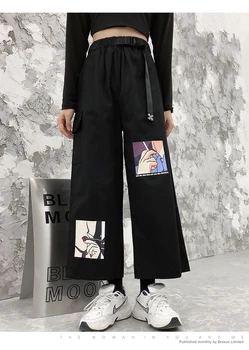 

2020 New autumn new pants were thin and loose casual straight pants women's wide-leg pants women nine points overall