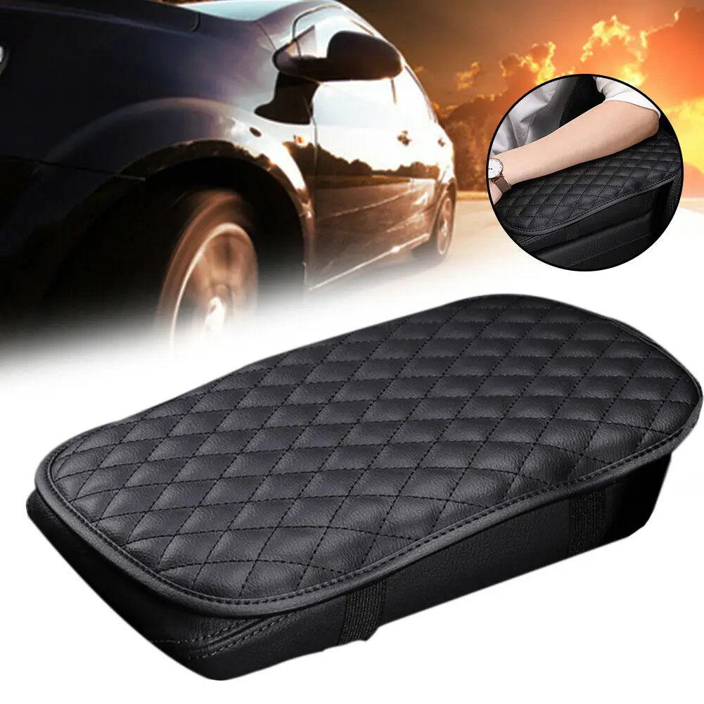 Universal Car Accessories Armrest Cushion Cover Center Console Box Pad Protector 