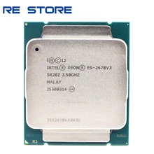 Процессор Intel Xeon E5 2678 V3 2,5G Serve LGA 2011-3 2678V3 для ПК, центральный процессор для компьютера, б/у, совместим с материнской платой X99 Процессор Intel Xeon E5 2678 V3 2,5G Serve LGA 2011-3 2678V3 для ПК, центральный процессор для компьютера, б/у, совместим с материнской платой X99