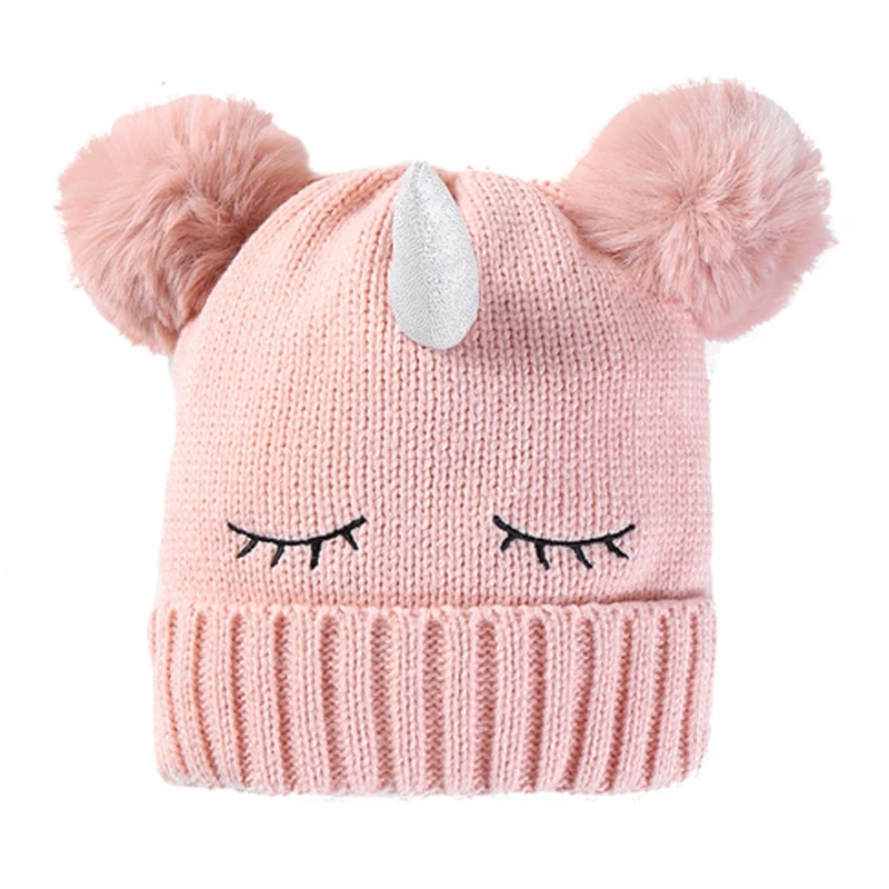 Unicorn Fluffy Winter Beanies Hat