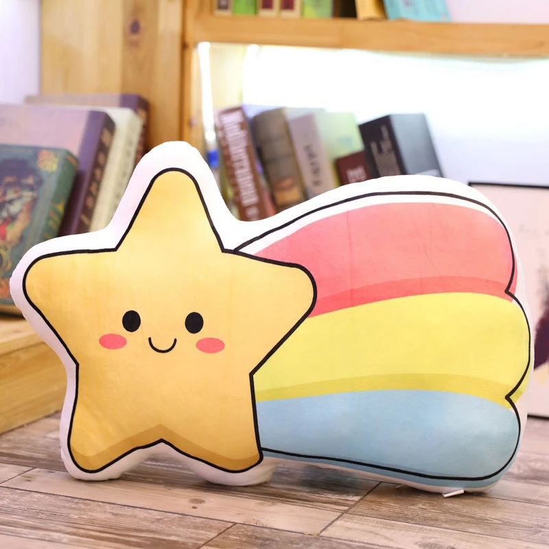 Koodykids плюшевая подушка в виде Луны, декор для детской комнаты, декоративный шар, подушка для маленьких мальчиков и девочек, декор для детской комнаты - Цвет: Model 6