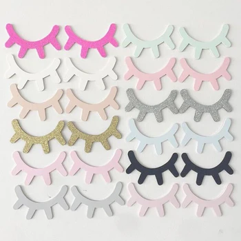 

3D Eyelash Nordic Style Wood Wall Stikers Eye Lash Wall Stick Selfadhesive Background Home Decor Children Kids Baby Room
