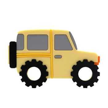 

10 PCS BPA Free Cartoon Silicone Teether Baby Teething Food Grade for Baby Making Jewelry Pacifier Necklace Chains Gift