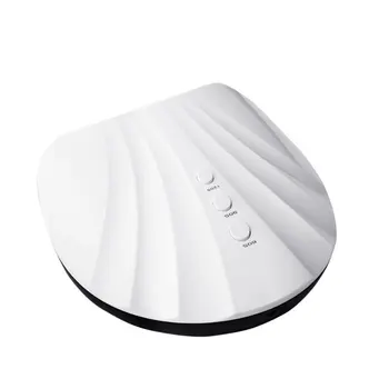 

1pc 36W Nail Dryer Nail Light Therapy Machine Dual Light Sources Shell Shape for Women (White)