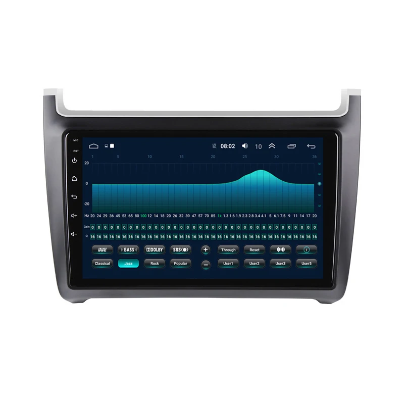 Best 10.1" 2G RAM 32G ROM Android Car DVD Video Player GPS For vw polo 2011 2012 2013-2016 audio car radio stereo navigation headunit 1
