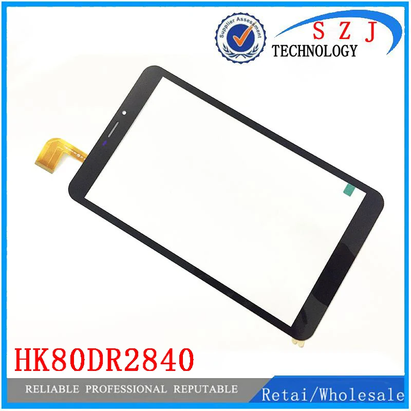 

Новый 8 "дюймовый HK80DR2840 с Динамик отверстие планшет с сенсорным экраном Панель планшета Стекло Сенсор Замена Бесплатная доставка