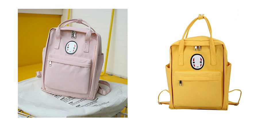 Herald Fashion Women Backpack Casual Student Bag for School Teenagers Girl Ladies Canvas Fabric Backpack Female Bookbag Mochila