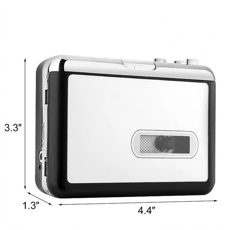 Cassette Tape Player Record Tape to MP3 Digital Converter,USB Cassette Capture,Save to USB Flash Drive Directly