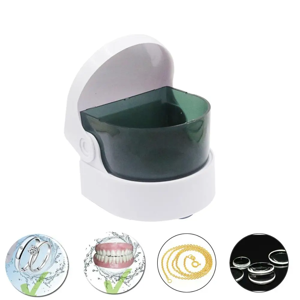 Аппарат для чистки ювелирных изделий ожерелье зубы очков бытовой