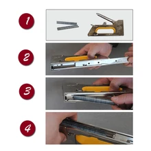 2400 шт дверные скобы 10x8 мм гвозди для степлер-пистолет