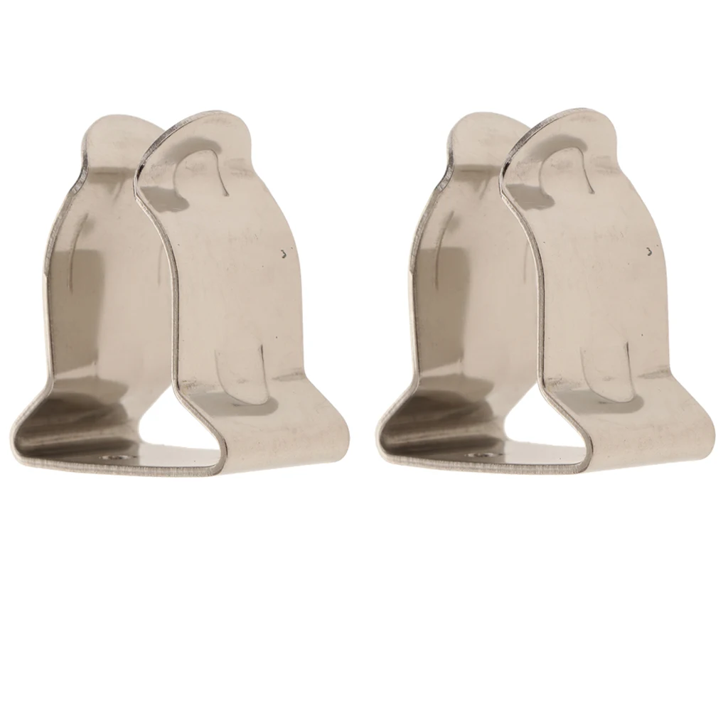 Pole Storage Clip Spring Clamp Holder Bracket For Paddle Boat Deck Hardwares Pole Storage Clip Spring Clamp Holder Bracket For Paddle Boat Deck Hardwares